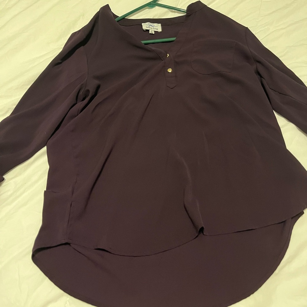 Women's Purple Blouse